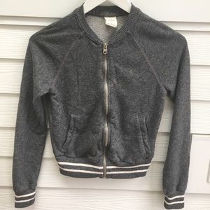 Abercrombie Sweatshirt Bomber Jacket